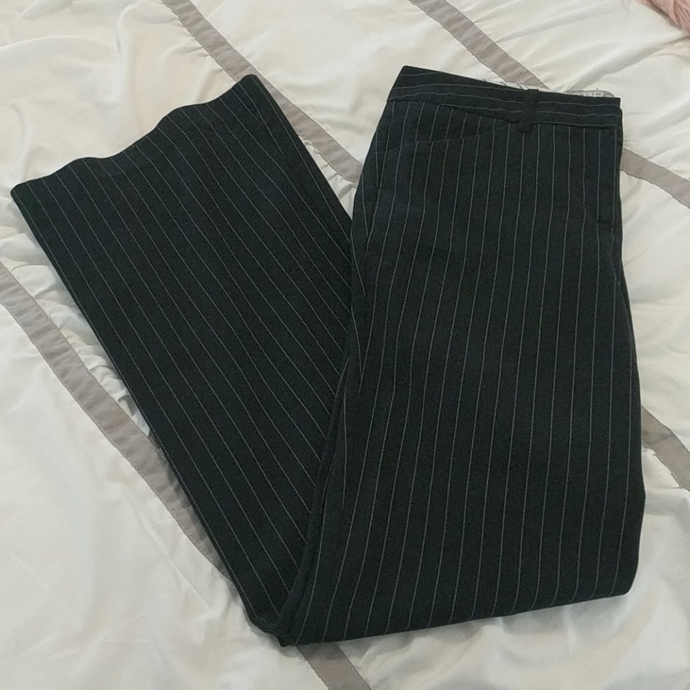 Pin striped dress slacks